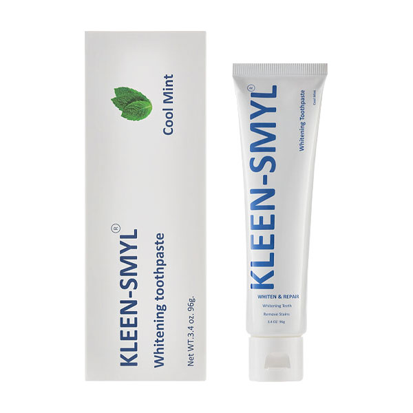Kleen-Smyl Whitening Toothpaste - Cool Mint - 3.4oz